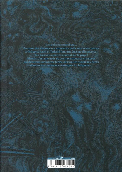 Back cover of Gyo : Intégrale Tomes 1 et 2
