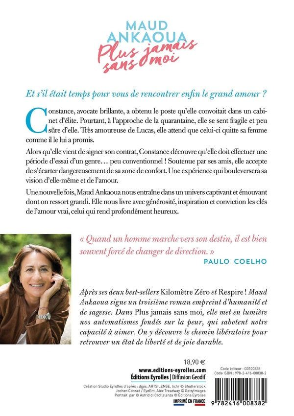 Back cover of Plus jamais sans moi