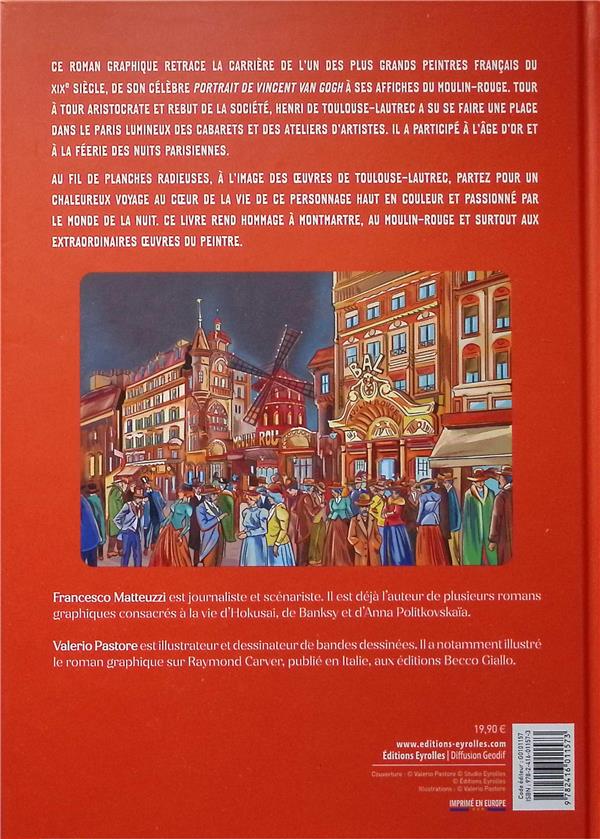 Back cover of Henri de Toulouse-Lautrec