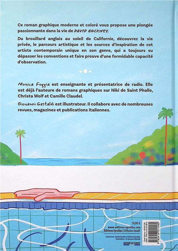 Back cover of David Hockney, le dernier peintre