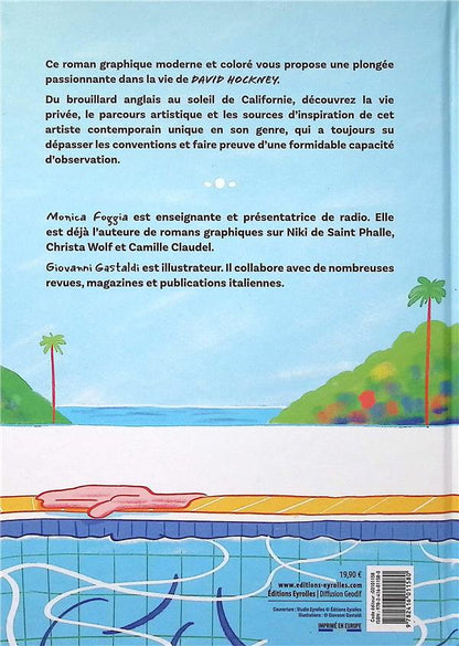 Back cover of David Hockney, le dernier peintre