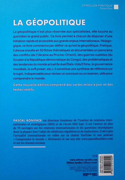 Back cover of La géopolitique : 50 fiches pour comprendre l'actualité