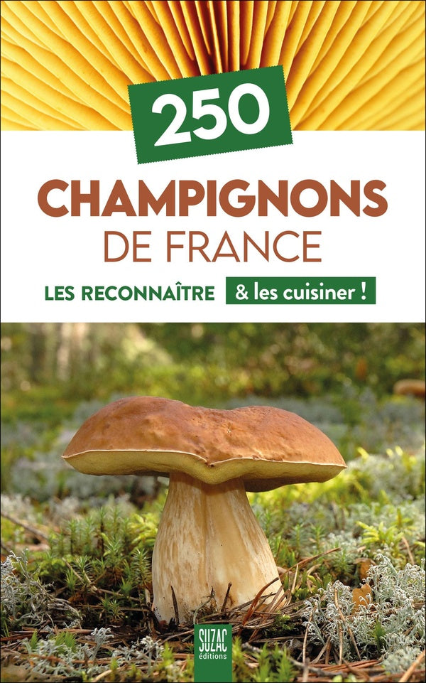 Front cover of 250 champignons de France : Les reconnaître & les cuisiner !