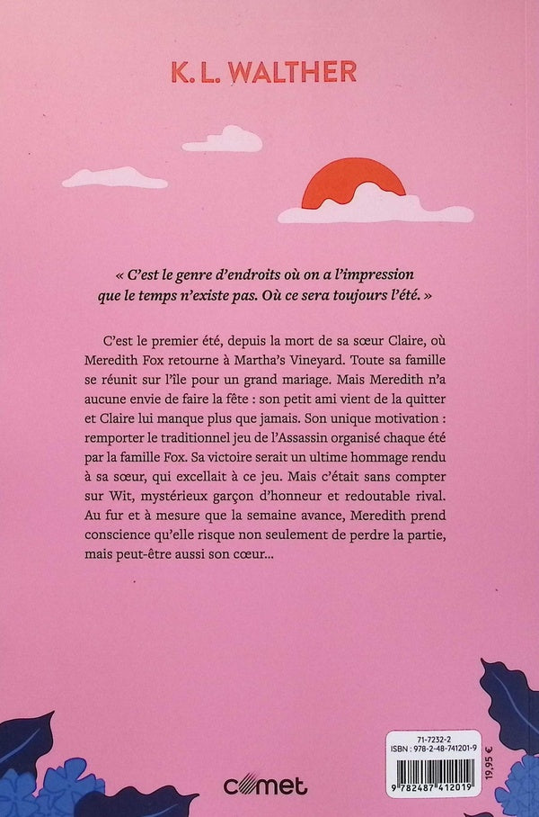 Back cover of L'été où ma vie a changé