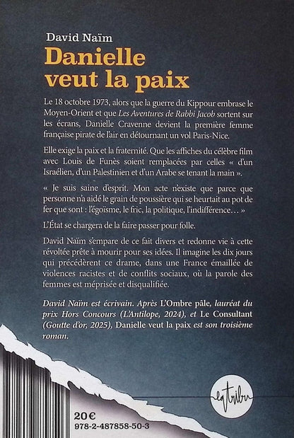 Back cover of Danielle veut la paix