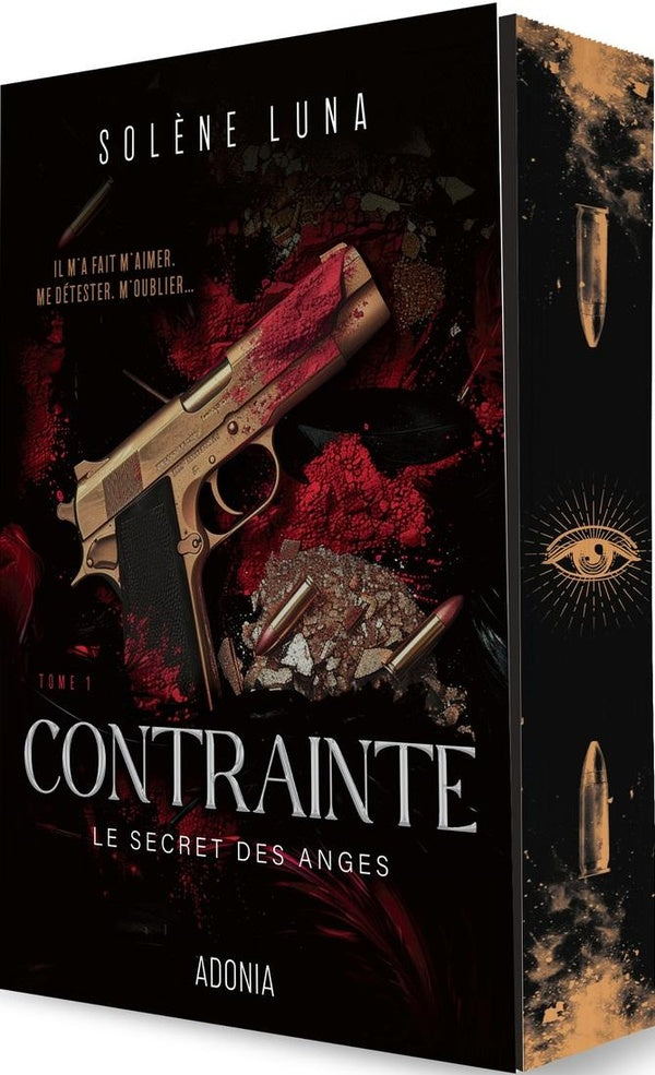 Front cover of Le secret des anges Tome 1 : Contrainte                     (Édition collector jaspée)