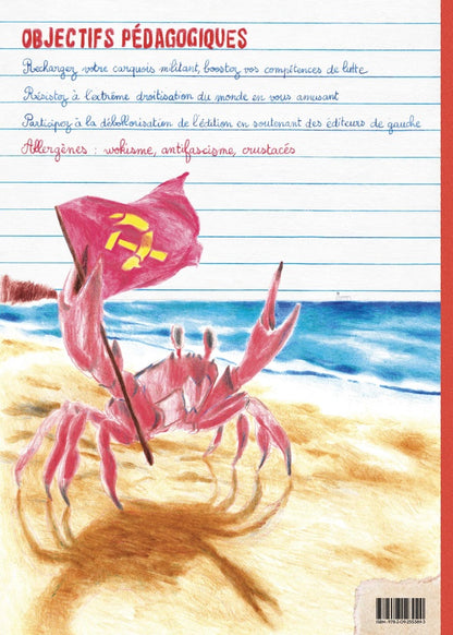 Back cover of Cahier de congés payés : 101 jeux de gauche pour préparer la rentrée sociale !