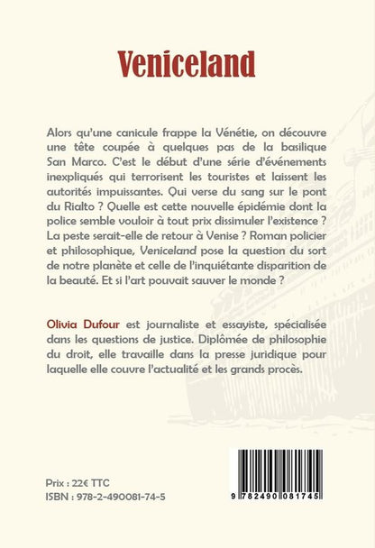 Back cover of Veniceland