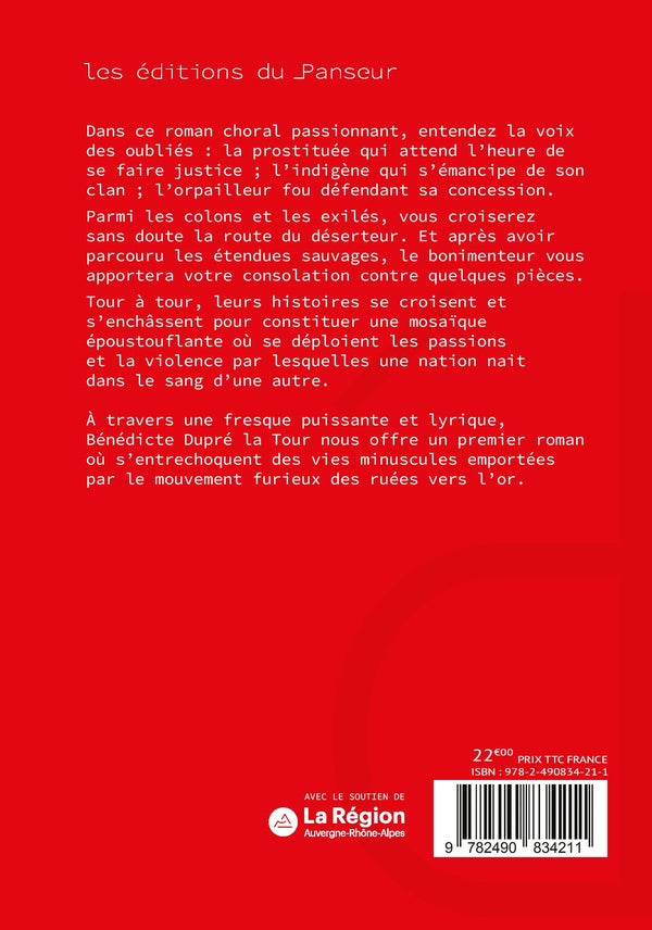 Back cover of Terres promises