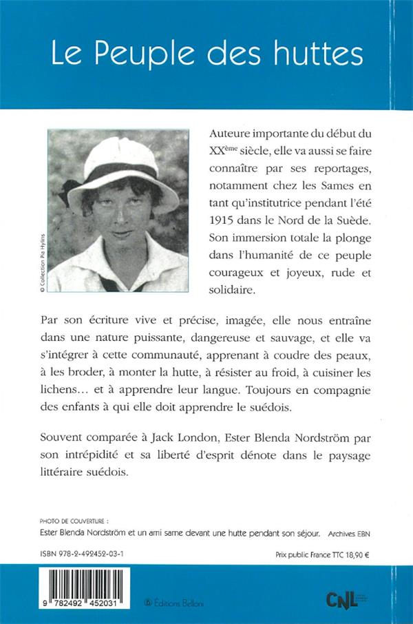 Back cover of Le peuple des huttes