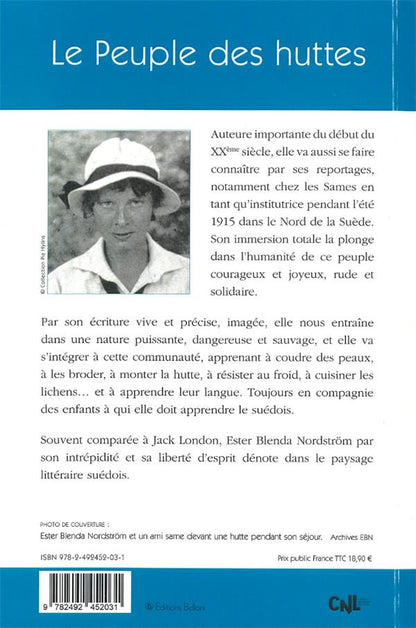 Back cover of Le peuple des huttes