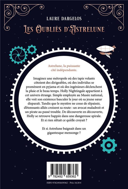 Back cover of Les oubliés d'Astrelune                     (IMPRESSION A LA DEMANDE)