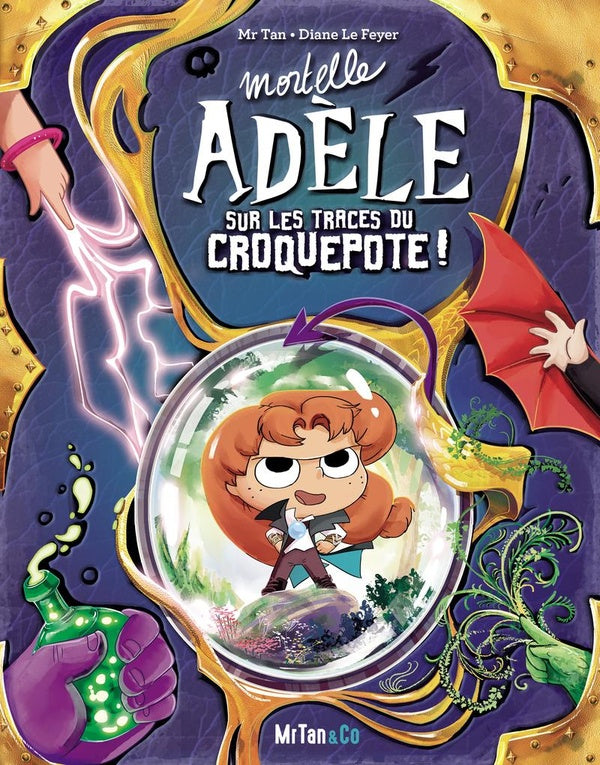 Front cover of Mortelle Adèle : Sur les traces du Croquepote !