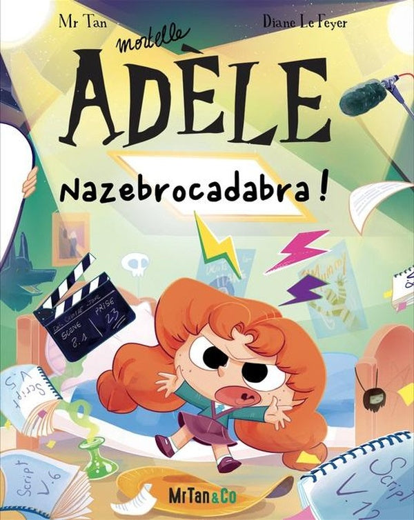 Front cover of Mortelle Adèle Tome 23 : Nazebrocadabra !
