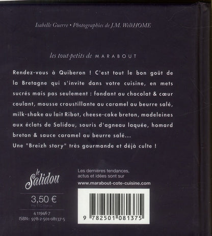 Back cover of Caramel au beurre salé le Salidou ; les 30 recettes culte