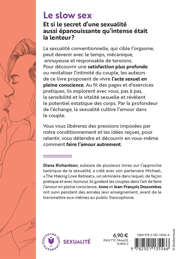 Back cover of Le slow sex ; s'aimer en pleine conscience