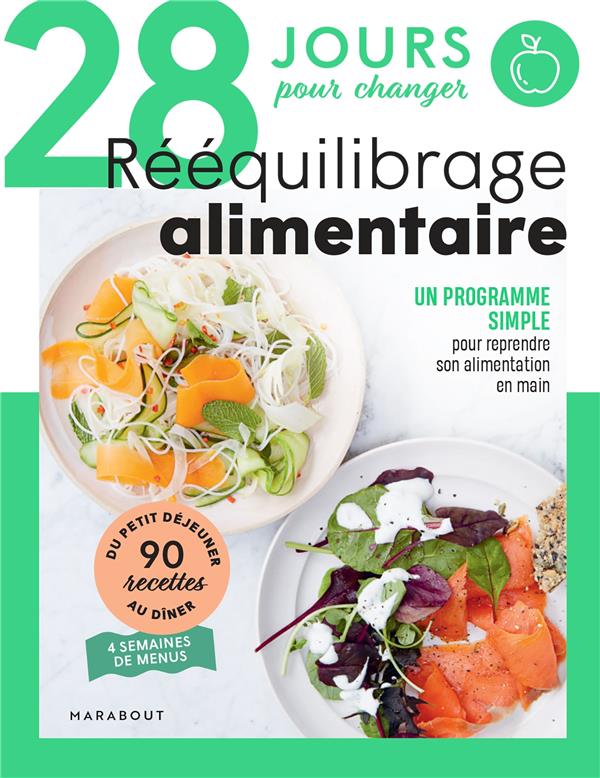 Front cover of 28 jours pour changer : rééquilibrage alimentaire