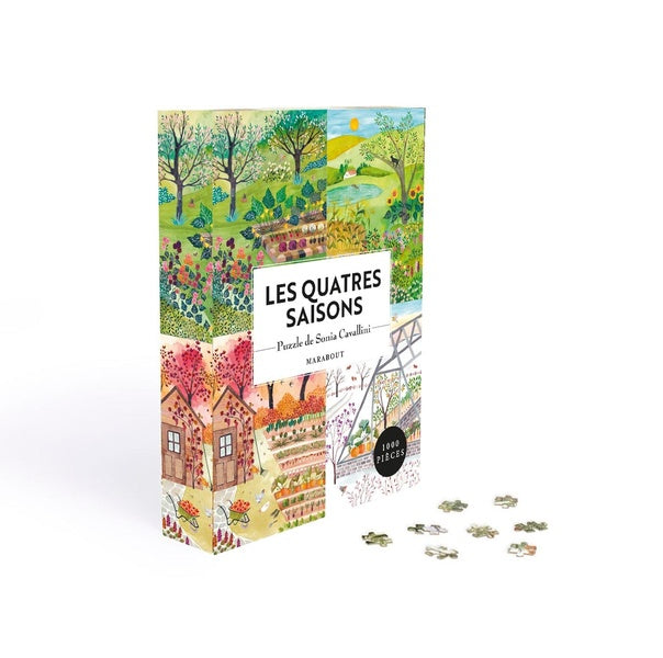 Front cover of Puzzle : les quatre saisons                     (1000 pièces)