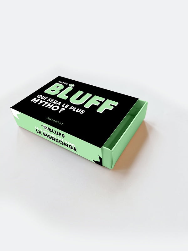 Front cover of La mini-boîte : battle box bluff : qui sera le plus mytho ?
