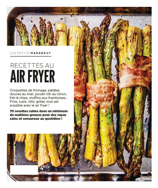 Back cover of Les petits Marabout : Recettes au Air Fryer