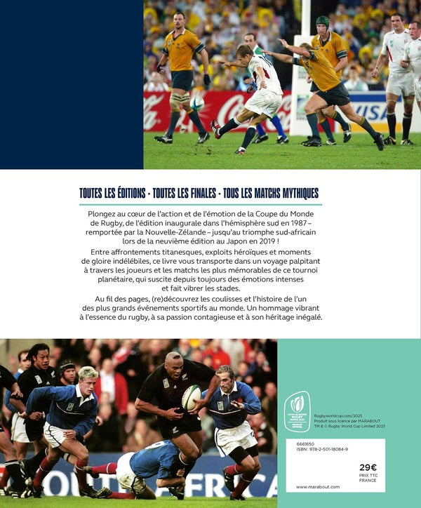 Back cover of Coupe du monde de rugby : La rétro depuis 1987