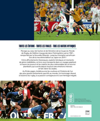 Back cover of Coupe du monde de rugby : La rétro depuis 1987