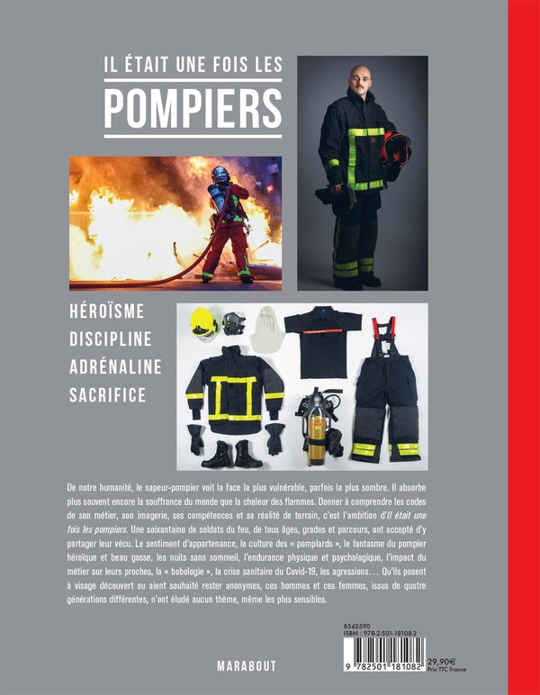 Back cover of Il était une fois les pompiers