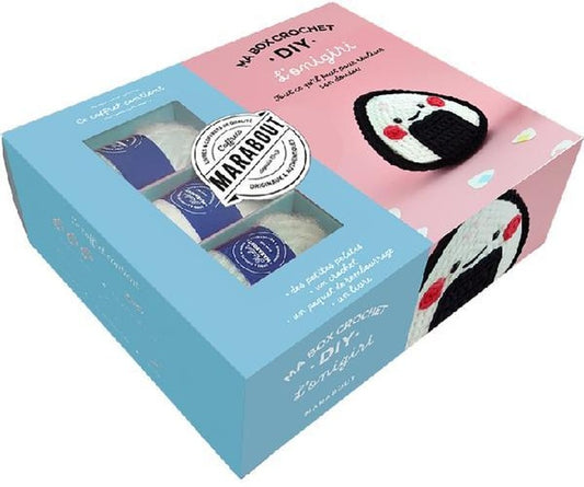 Front cover of Ma box crochet DIY : L'Onigiri