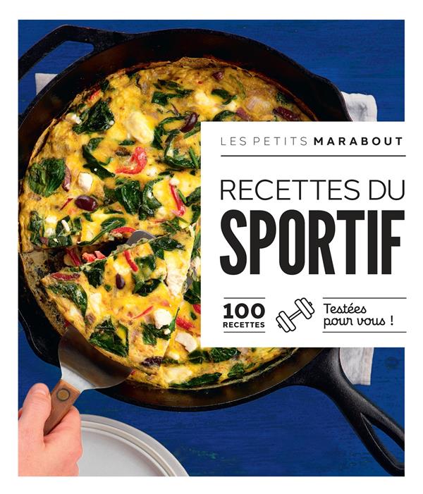Front cover of Les petits Marabout : Recettes de sportif