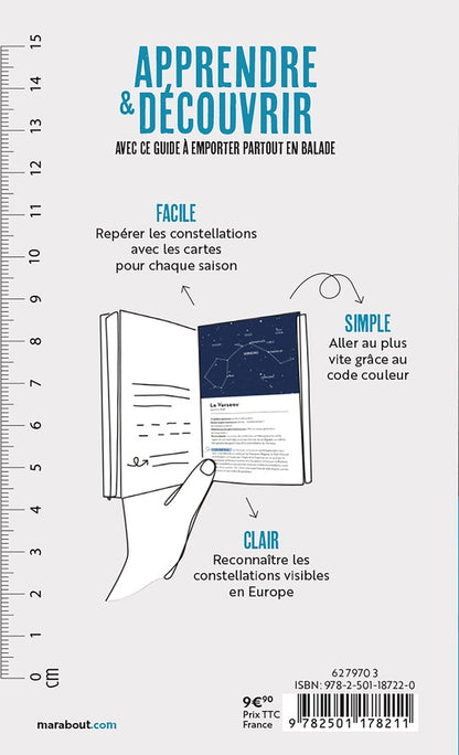 Back cover of En balade : Les constellations au fil des mois