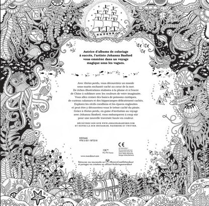 Back cover of Océan Perdu