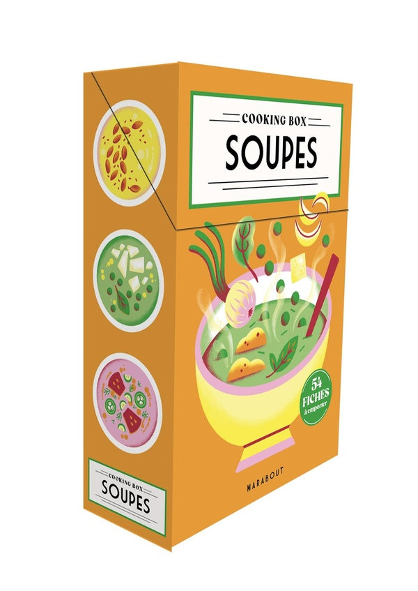 Front cover of Cooking box Soupes
