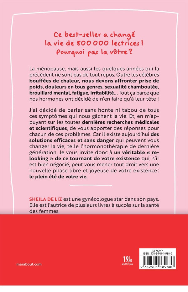 Back cover of Ménopause contrôle : Le plan d'action pour dynamiter tous les symptômes qui vous gâchent la vie