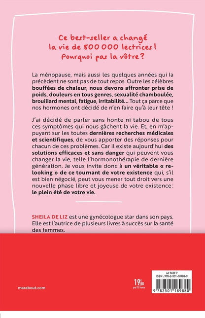 Back cover of Ménopause contrôle : Le plan d'action pour dynamiter tous les symptômes qui vous gâchent la vie