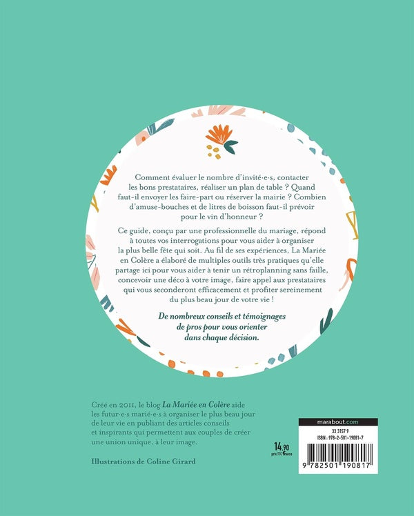 Back cover of Le wedding planner : Tous les outils pratiques pour organiser son mariage comme un.e pro