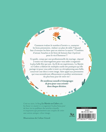 Back cover of Le wedding planner : Tous les outils pratiques pour organiser son mariage comme un.e pro