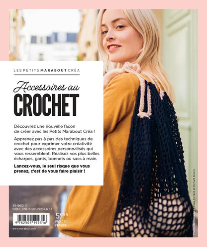 Back cover of Les petits Marabout créa : Accessoires au crochet : 15 projets