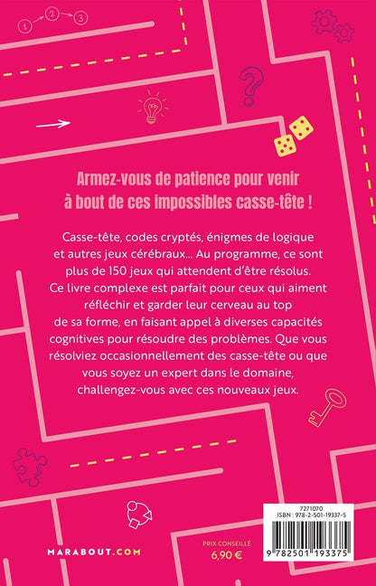Back cover of Entraînement cérébral : Spécial casse-tête extrême