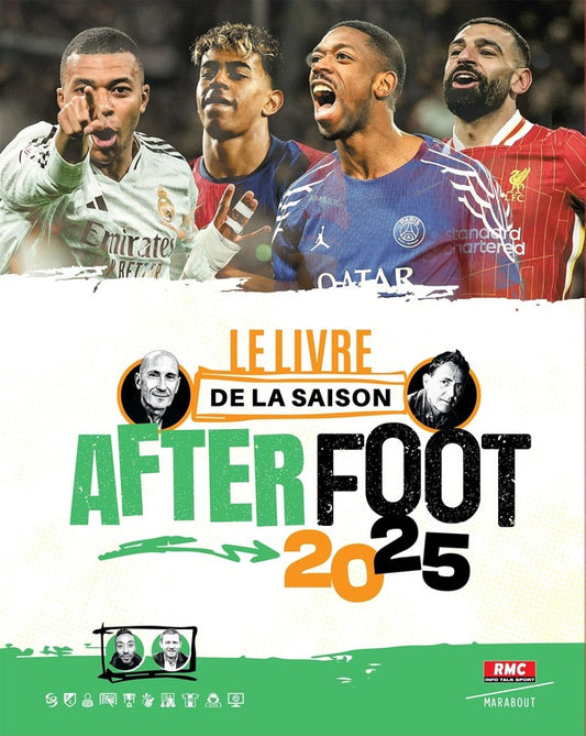 Front cover of Le livre de la saison AfterFoot (édition 2025)