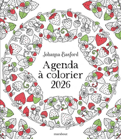 Front cover of Agenda à colorier (édition 2026)