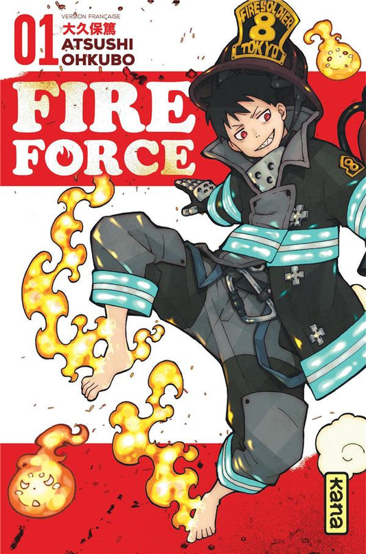 Front cover of Fire force Tome 1