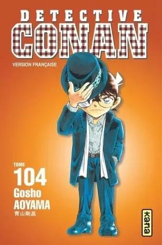 Front cover of Détective Conan Tome 104