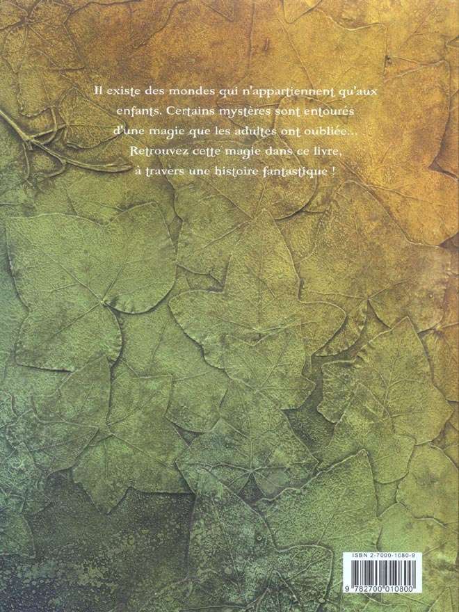 Back cover of Le jardin merveilleux