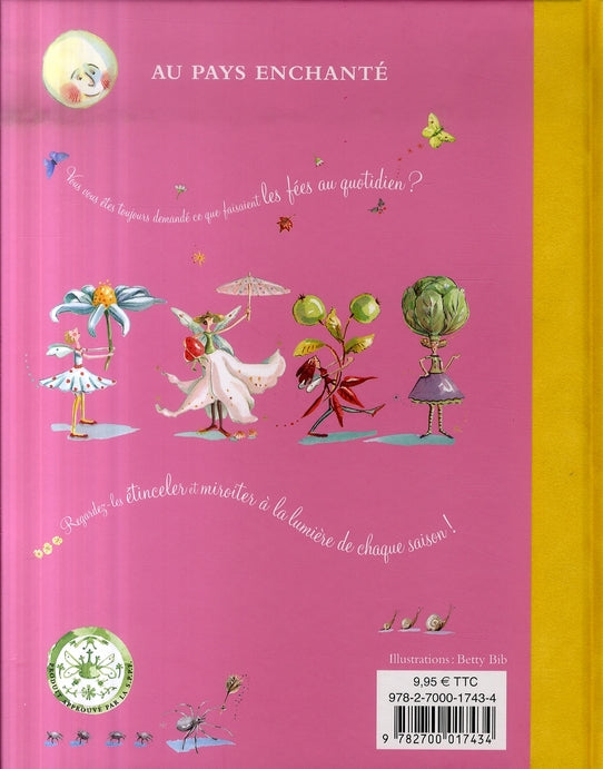 Back cover of Une annee chez les fees