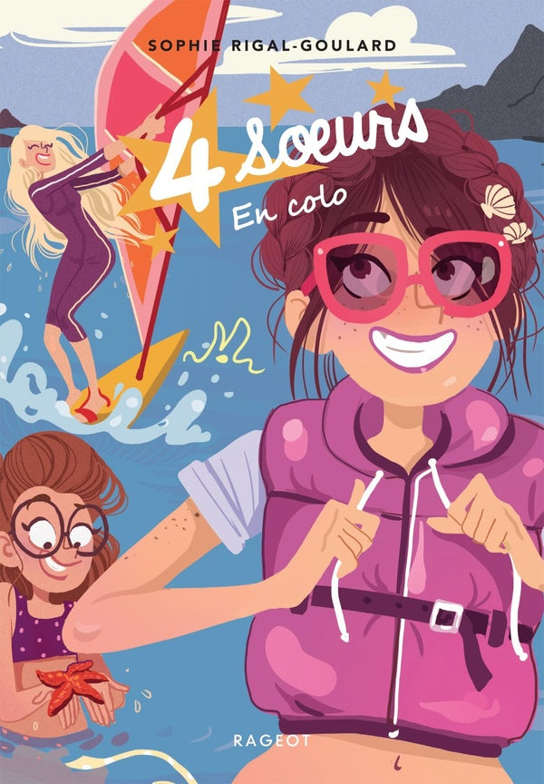 Front cover of Quatre soeurs en colo