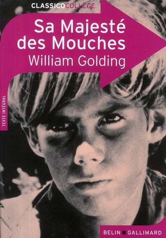 Front cover of Sa majesté des mouches                     (coédition Gallimard ; texte intégral ; dossier Nicolas Saulais)