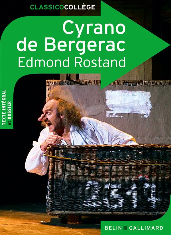 Front cover of Cyrano de Bergerac                     (coédition Gallimard)