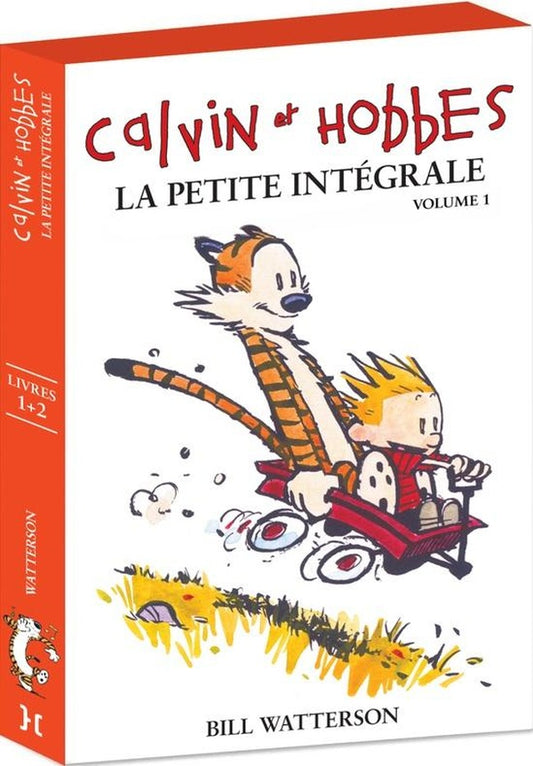 Front cover of Calvin et Hobbes : La petite intégrale Tome 1                     (2 volumes sous coffret)