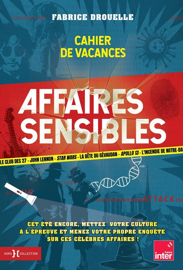 Front cover of Affaires sensibles : Cahier de vacances