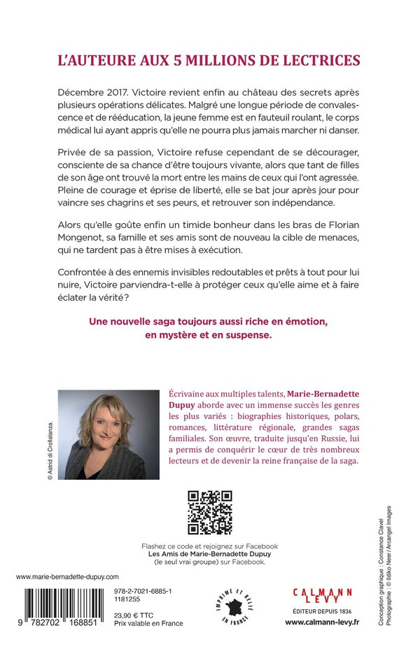 Back cover of Le château des secrets Tome 2 : la ballerine de l'ombre